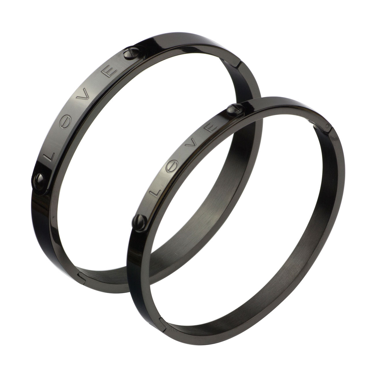 Matte black deals cartier love bracelet