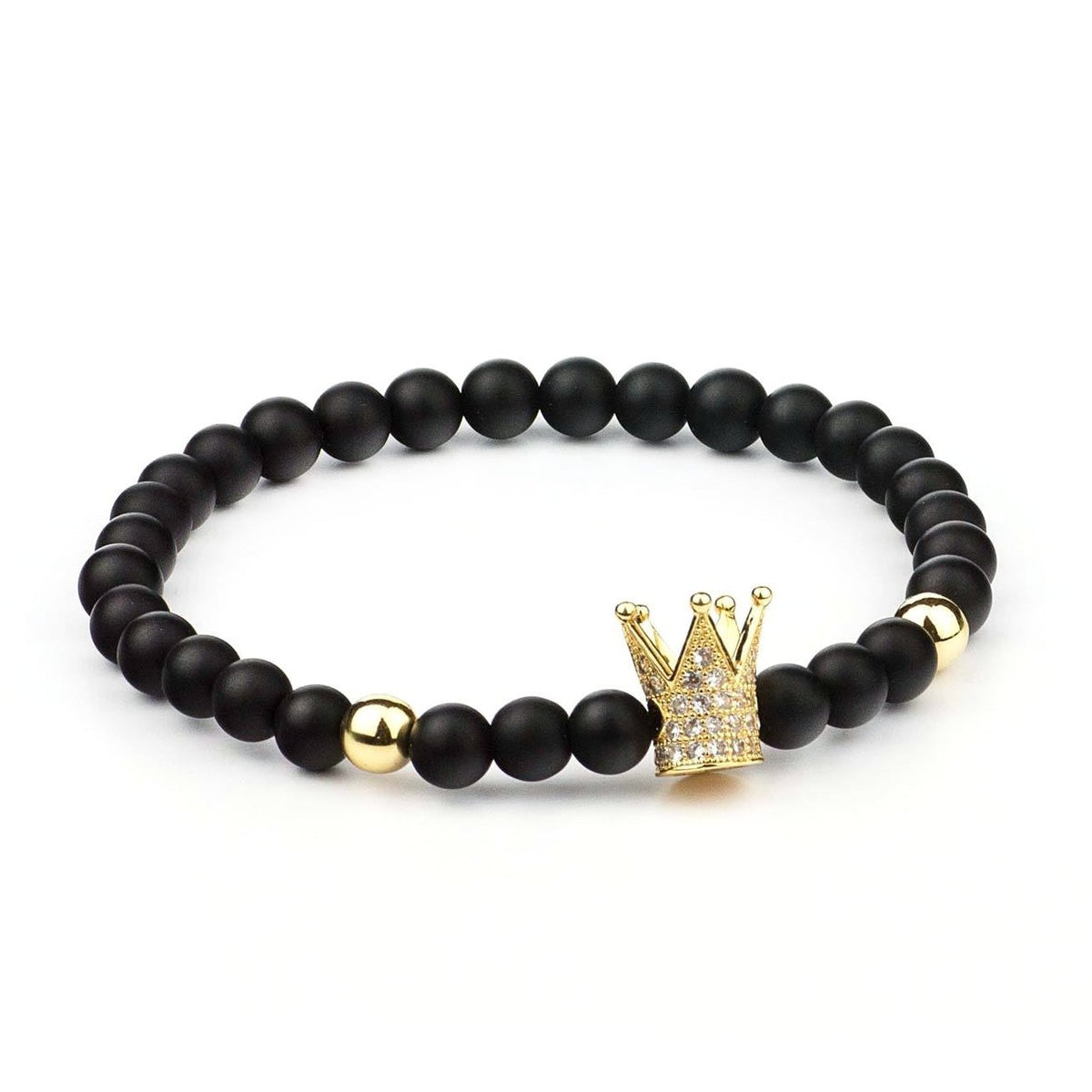 Twin Ball Crown Bracelet