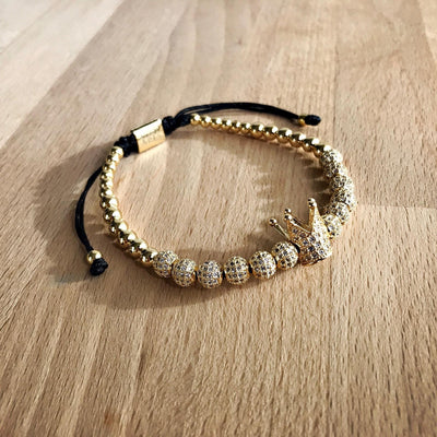 Golden King Crown Bracelet - ShopApes