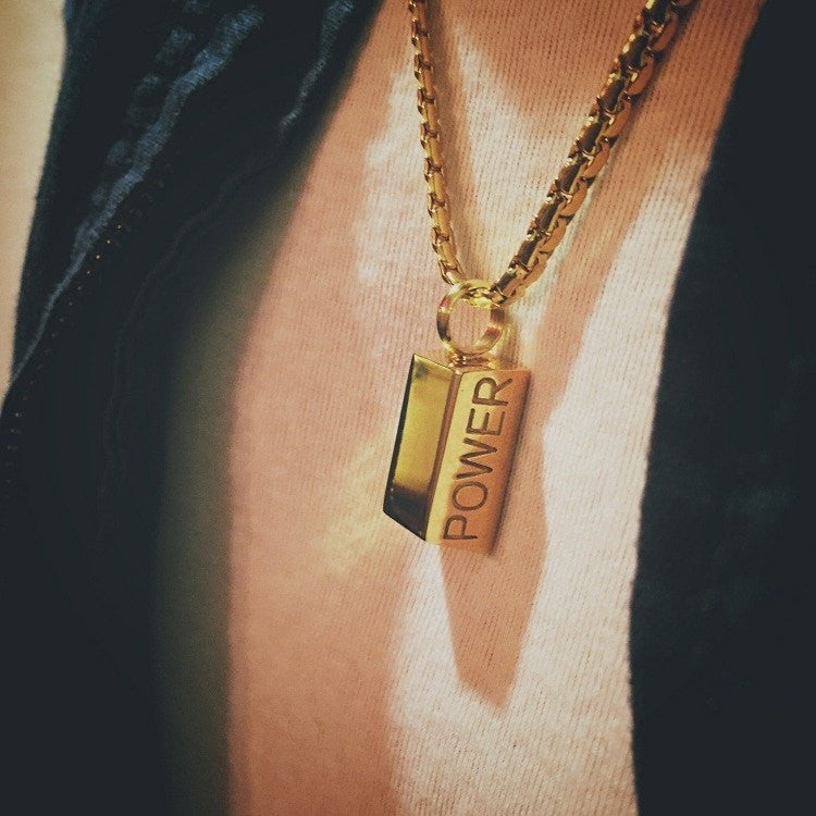 Power Brick Necklace - ShopApes