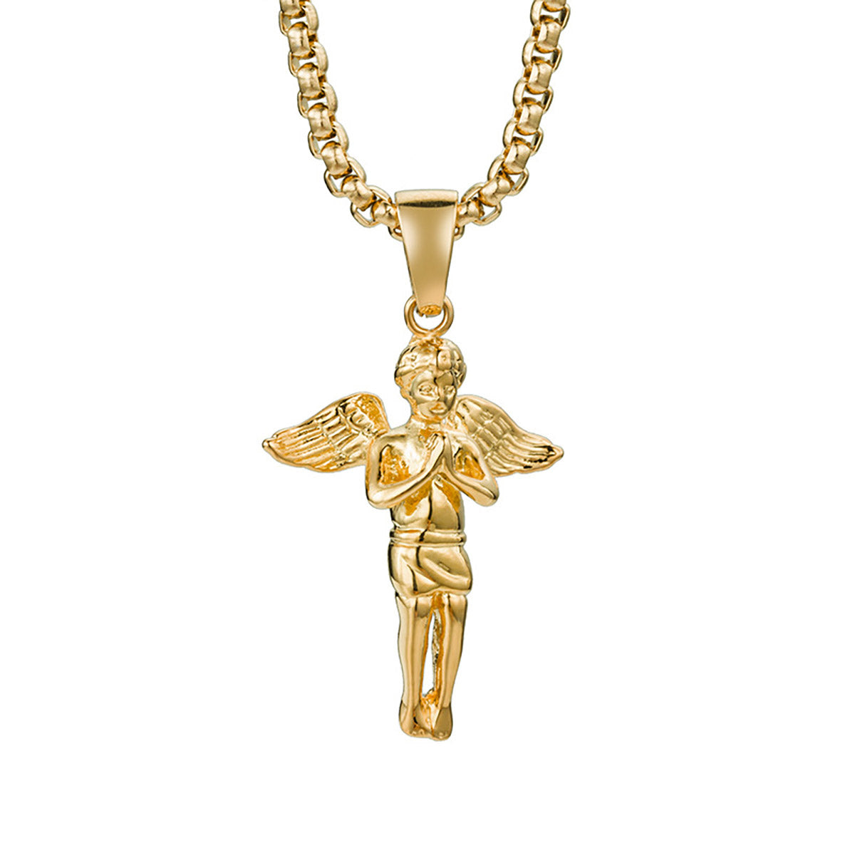 Micro Angel Necklace - GOLD