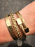 Golden Rope Cube Bracelet