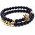 Twin Ball Crown Bracelet SET - ShopApes